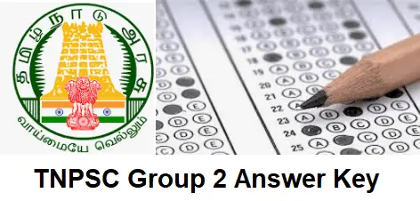 TNPSC Group 2 Answer Key