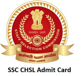 SSC CHSL Admit Card 2019