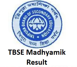 Tripura TBSE Madhyamik Result