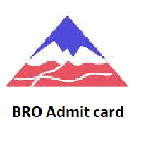 BRO Admit card 