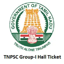 TNPSC Group-I Hall Ticket