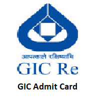 GIC Admit Card