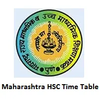 Maharashtra HSC Time Table