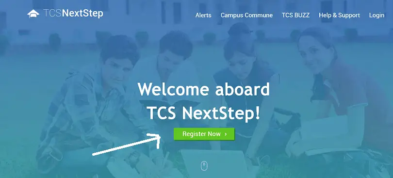 TCS Nextstep Registration Step1