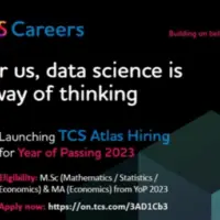 TCS Atlas Hiring 2022  | M.Sc/M.A  | 2023 Batch | Across India