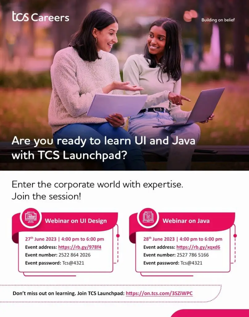TCS Launchpad Event