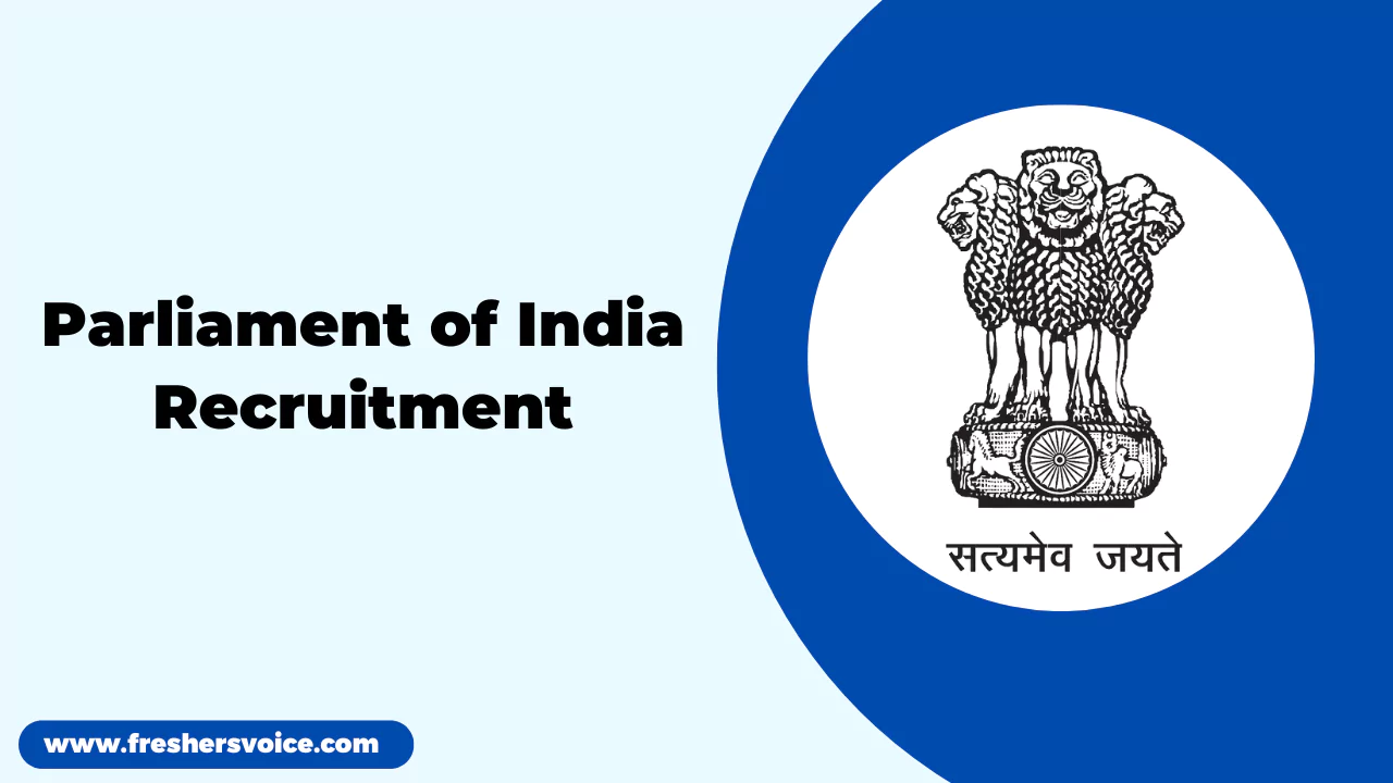 Parliament of India Recruitment
