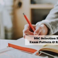 SSC Selection Posts Exam Pattern & Syllabus 2023
