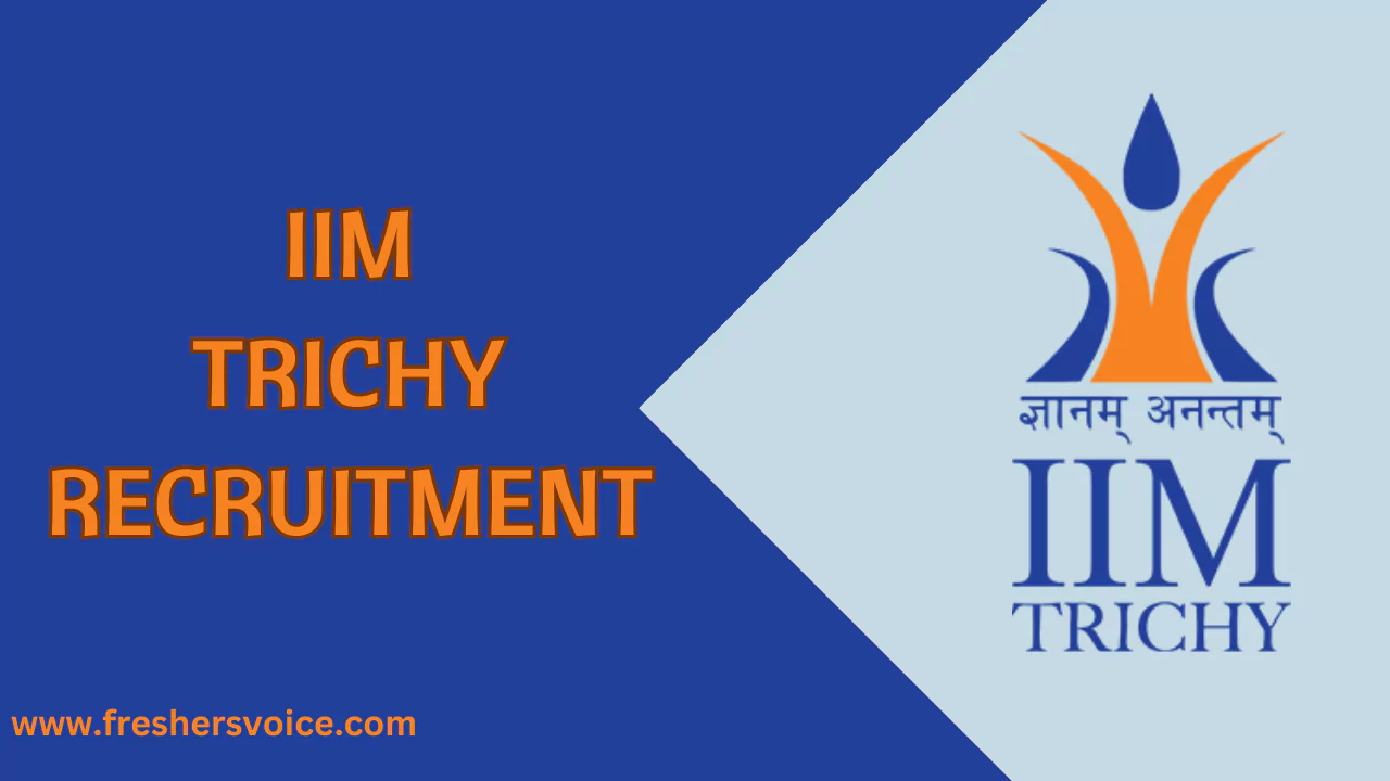 IIM Trichy Recruitment