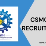 CSMCRI Recruitment