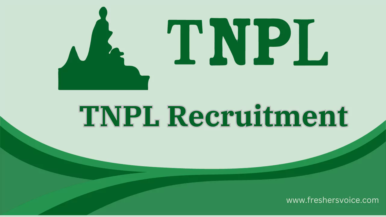 TNPL Recruitment