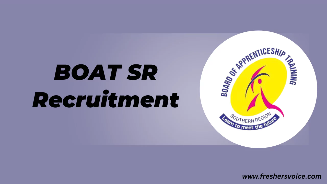 BOAT SR Recruitment