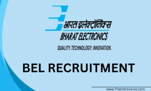 BEL India Recruitment 2024: Trainee Engineer/Project Officer