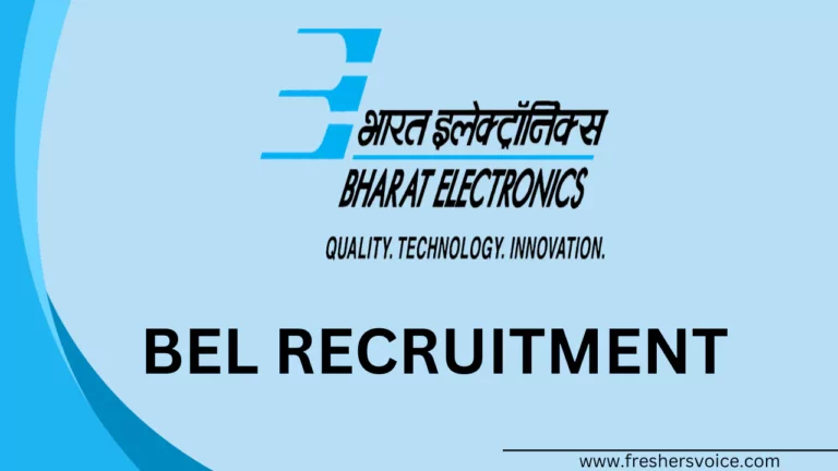 BEL Recruitment