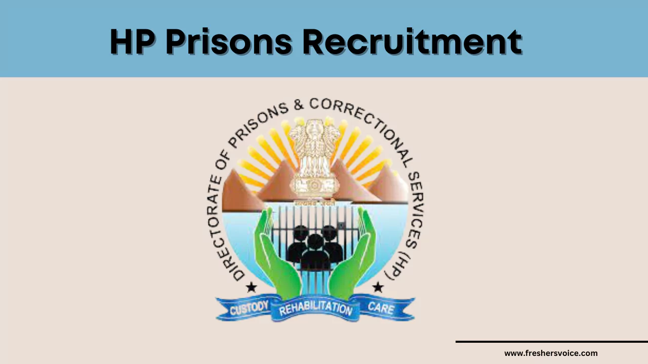 HP Prisons Recruitment