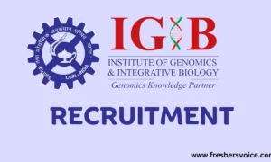 IGIB Recruitment 2026 – Technician (1)