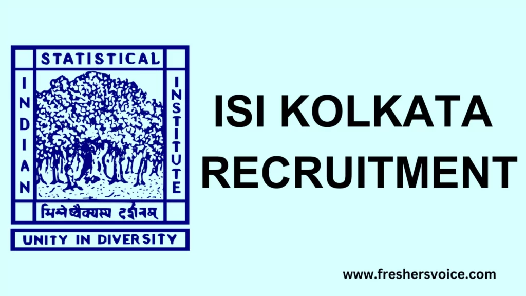 ISI Kolkata Recruitment,isi jobs, kolkata job vacancy, faculty recruitment in kolkata