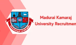 Madurai Kamaraj University Recruitment 2024 – JRF/Internship