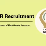 NBPGR Recruitment