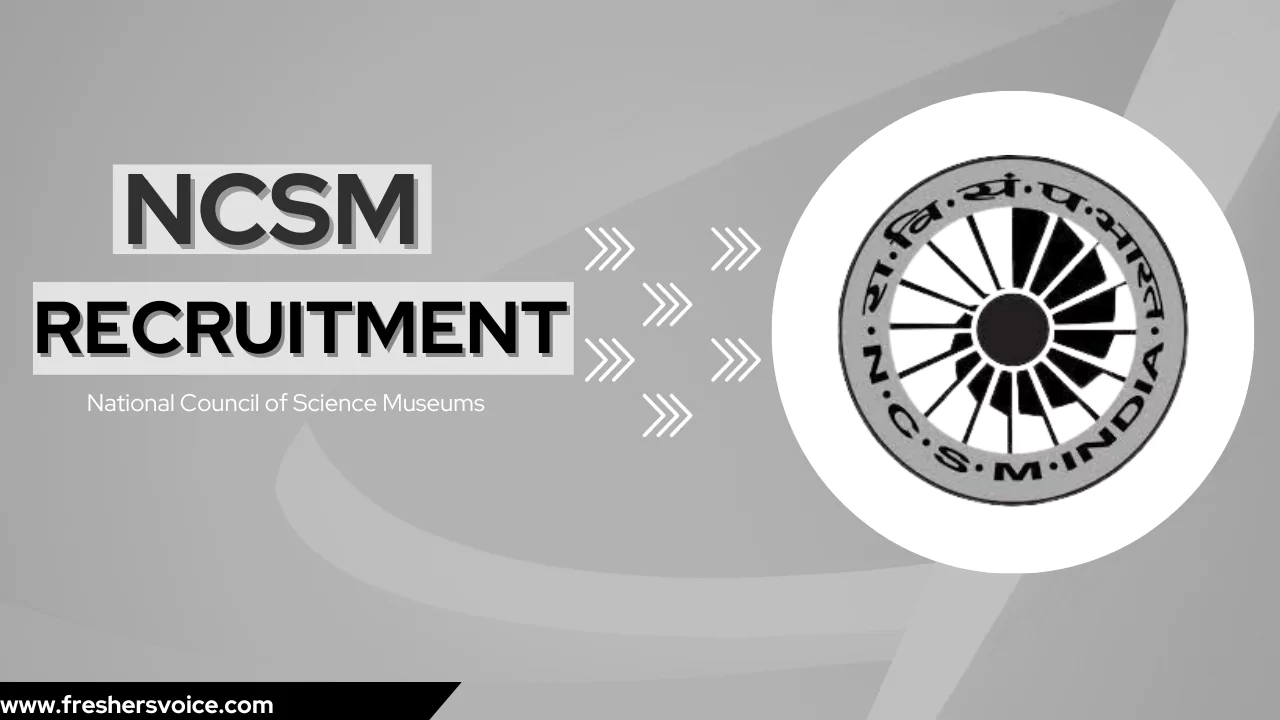 NCSM Recruitment