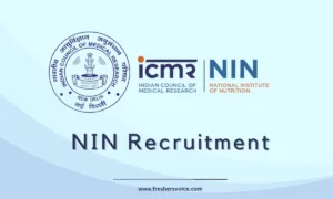 NIN Walk-In-Interview 2024 for Jr. Medical Officer/Field Worker | 30 & 31 May