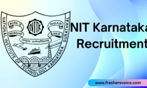 NIT Karnataka Recruitment 2024: Technician/Laboratory Assistant
