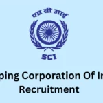 Shipping Corporation-SCI Recruitment