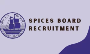 Spices Board Walk-in Interview 2026 – Trainee Analyst | 27 February 2026