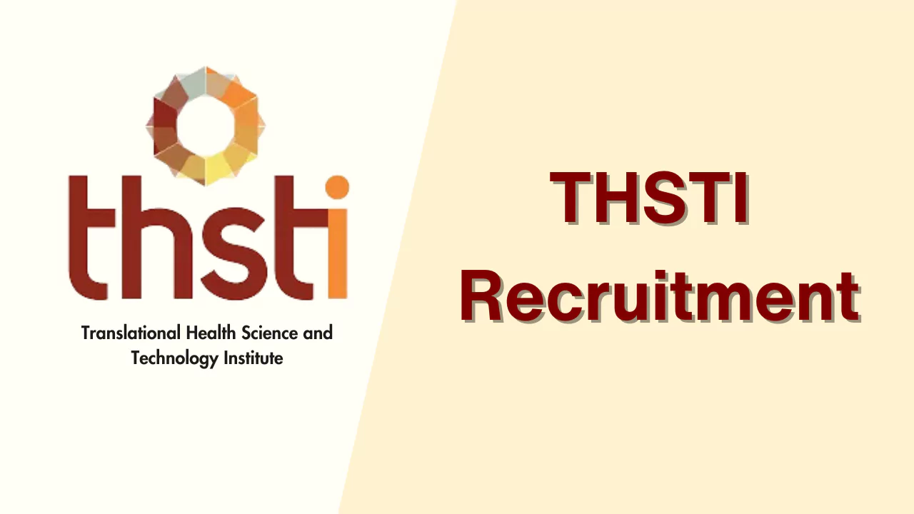 THSTI Recruitment