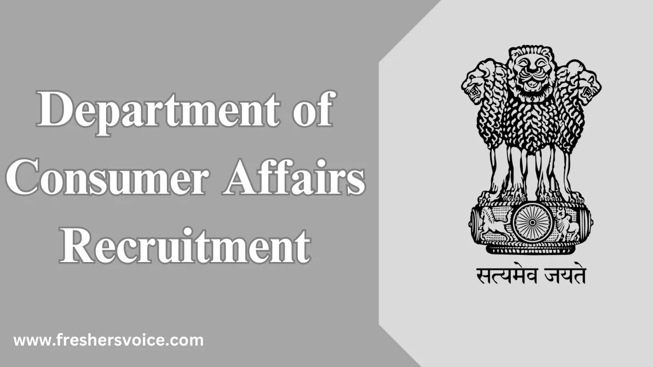 Department of Consumer Affairs Recruitment