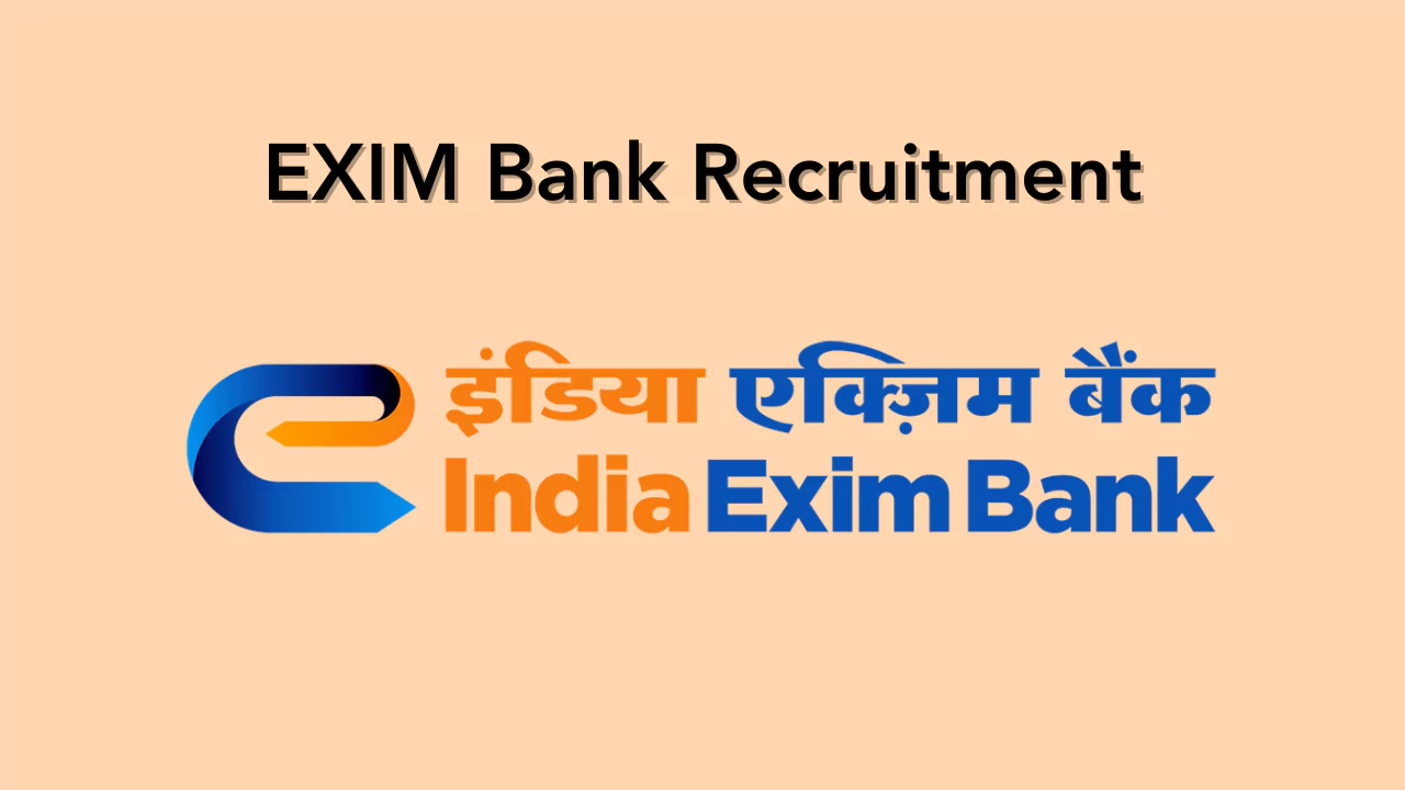 EXIM Bank Recruitment