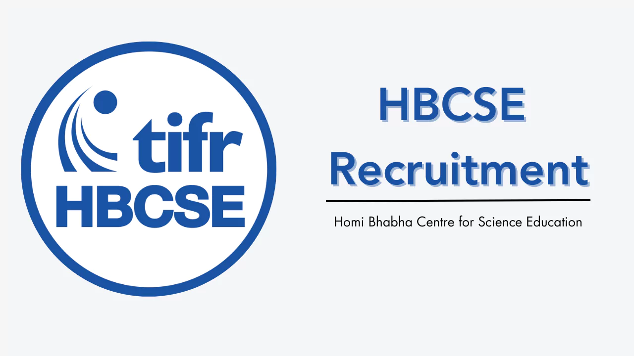 HBCSE Recruitment