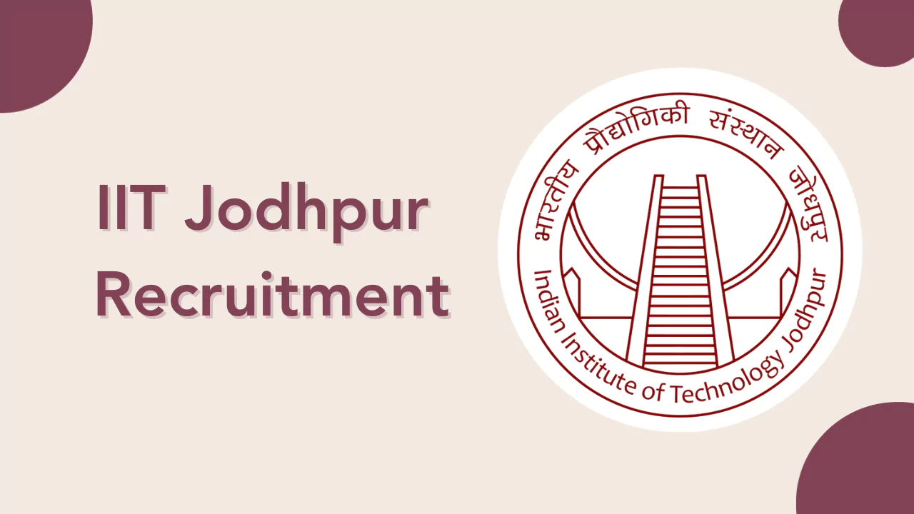 IIT Jodhpur Recruitment