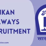 Konkan Railway Recruitment,krcl recruitment, konkan railway jobs, konkan railway vacancy, www konkanrailway com recruitment