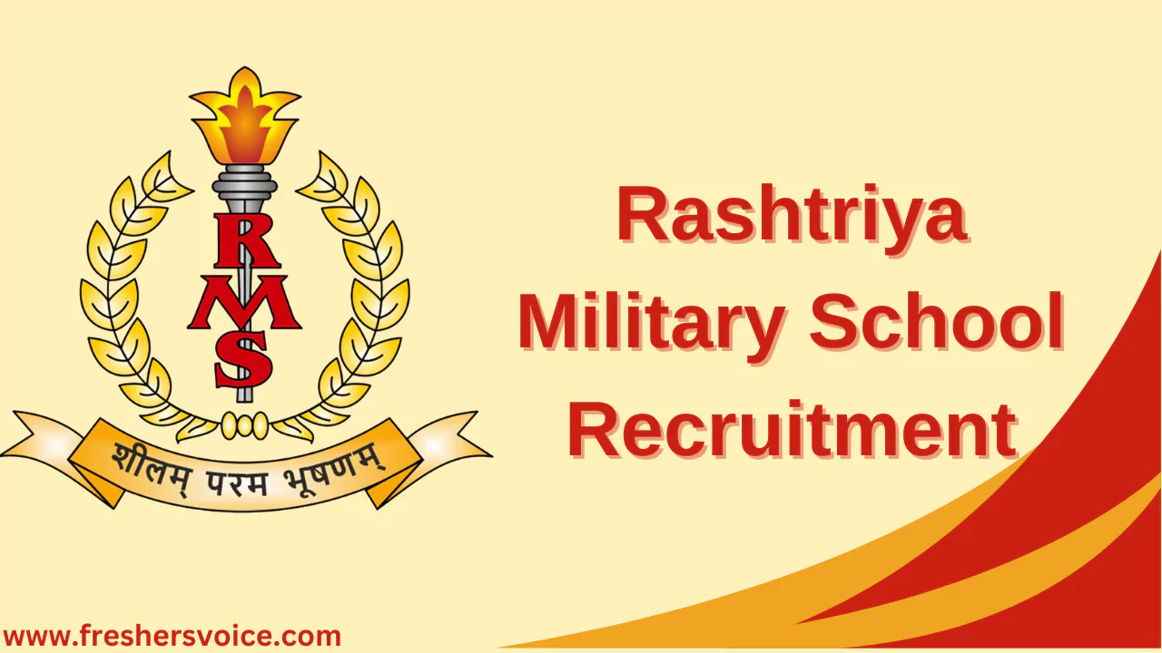 Rashtriya Military School Recruitment Image