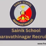 Sainik School Amaravathinagar Recruitment