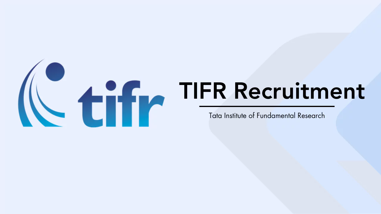 TIFR Recruitment