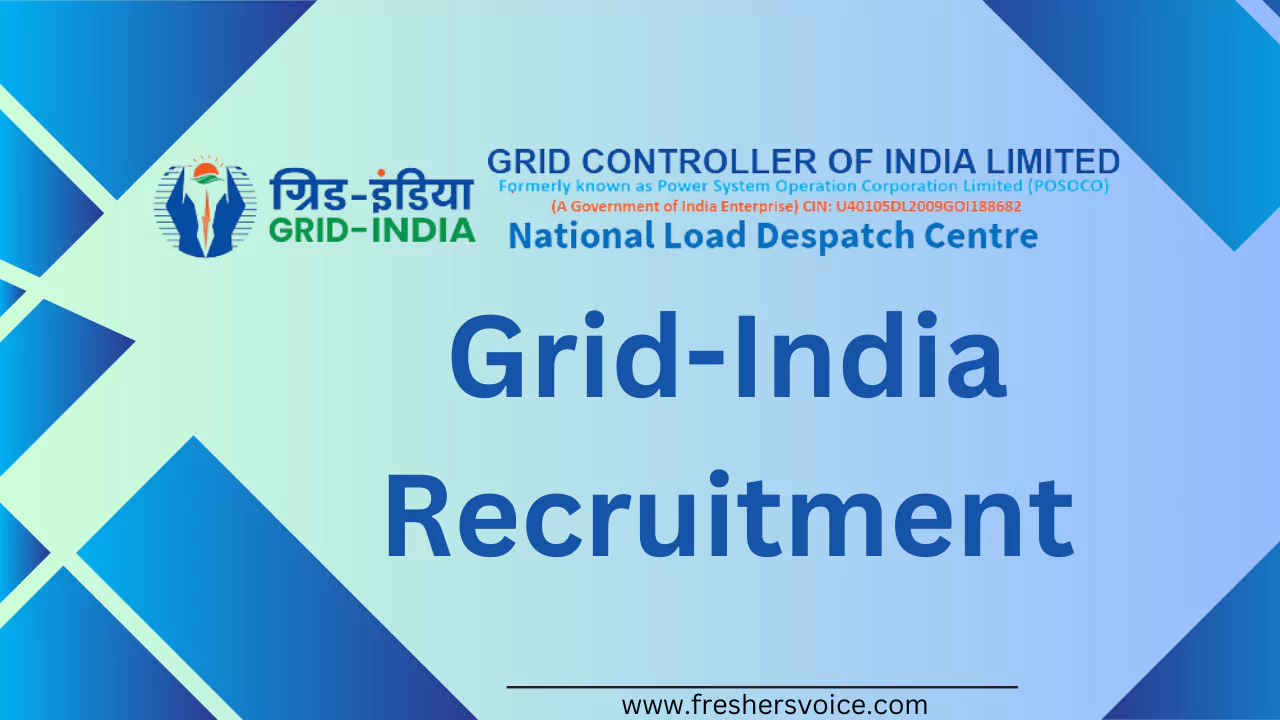grid india recruitment, POSOCO Recruitment