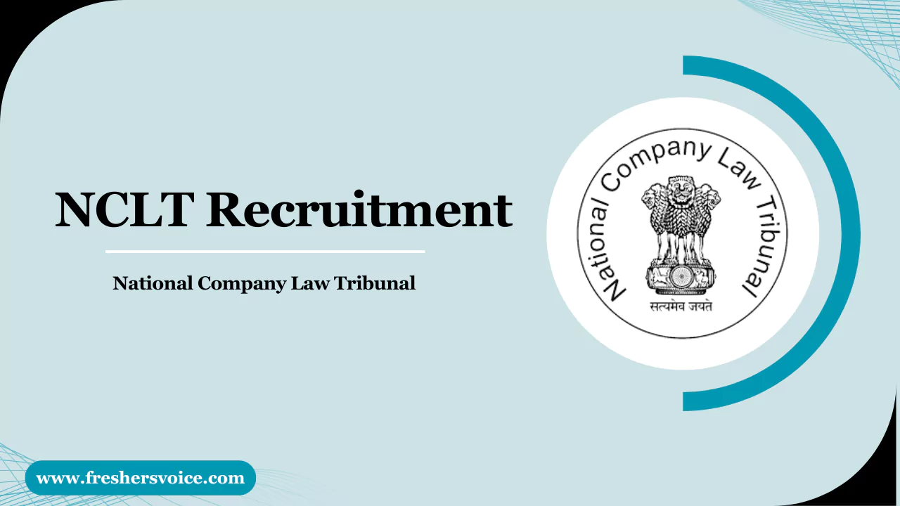 NCLT Recruitment