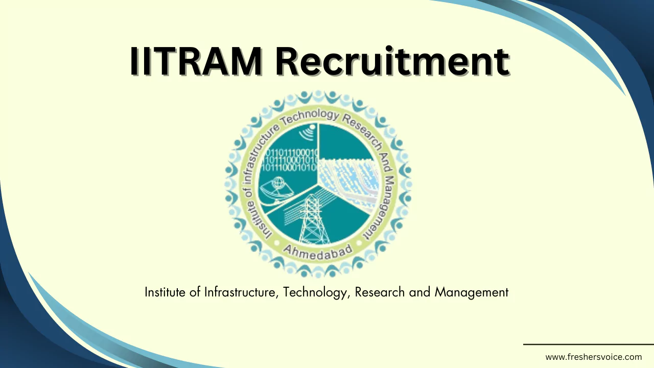 IITRAM Recruitment