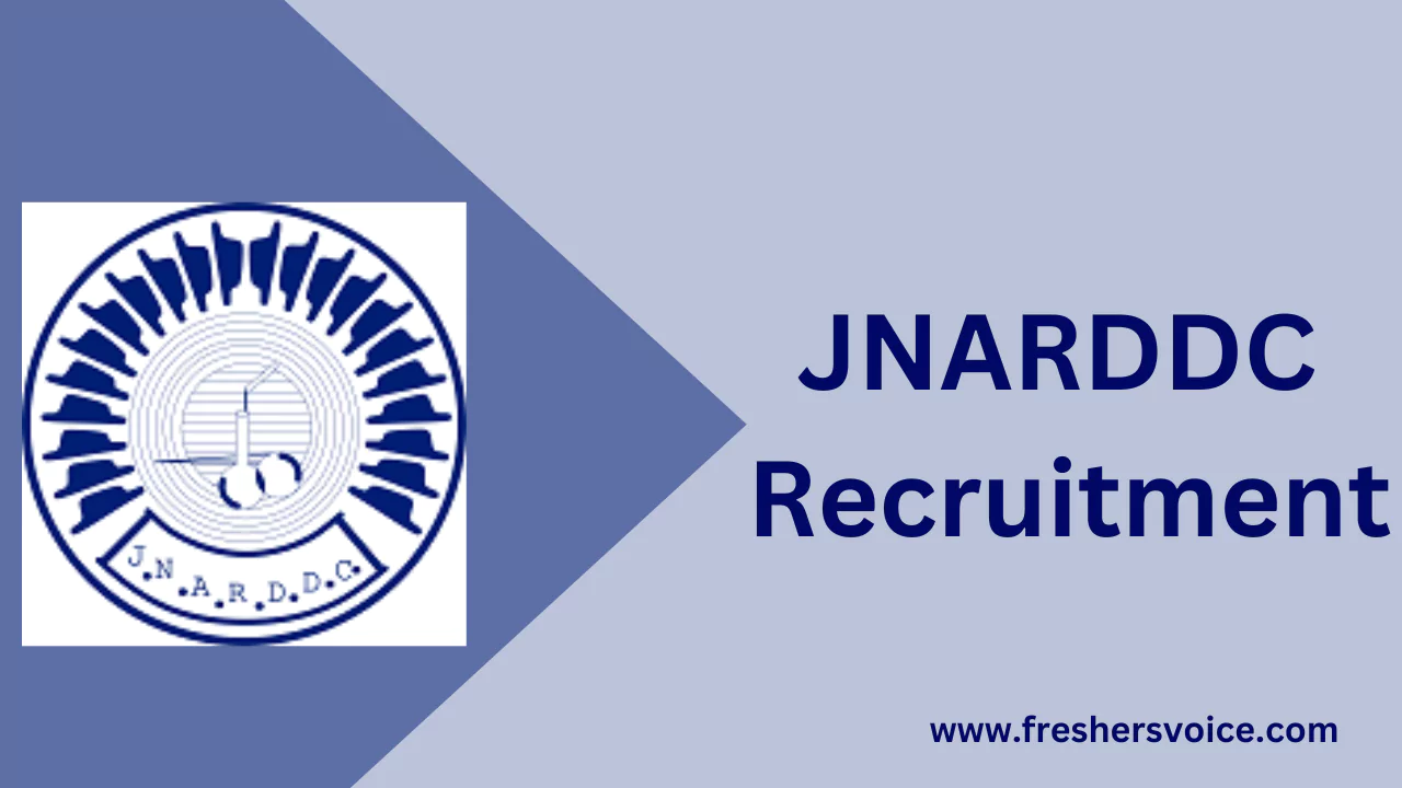 JNARDDC Recruitment