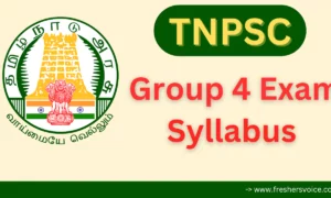 TNPSC Group 4 Syllabus: Check Syllabus for Tamil Language, Aptitude & General Studies