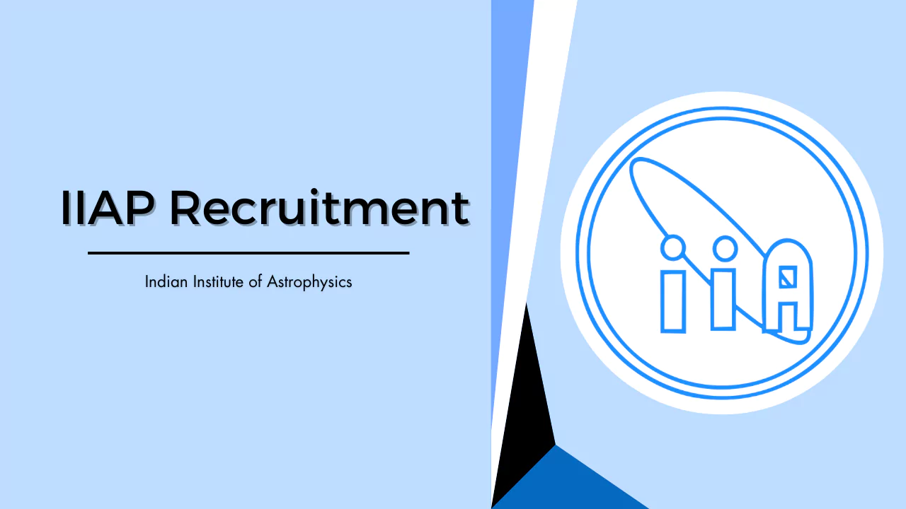 IIAP Recruitment