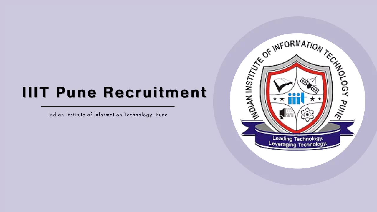 IIIT Pune Recruitment