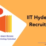 IIT Hyderabad Recruitment