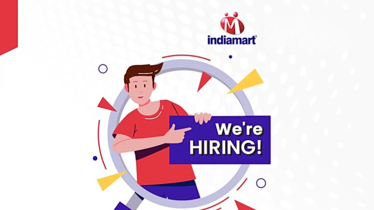 IndiaMart Walkin Drive 2024 for Sales Executive