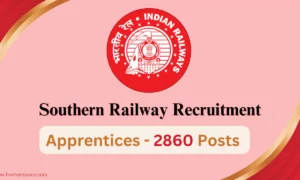 Southern Railway Recruitment 2024 – 2877 Apprentice/Scouts & Guides Quota Posts