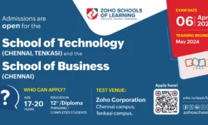 ZOHO Schools Entrance Exam 2024: Apply Now!