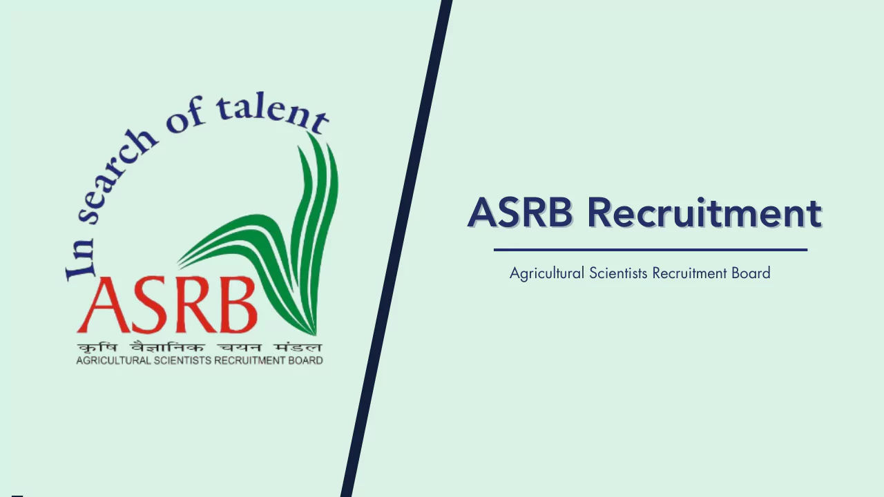 ASRB Recruitment