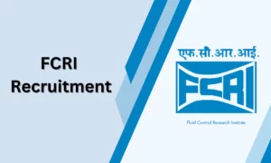FCRI Recruitment 2025 – Trainee Engineer